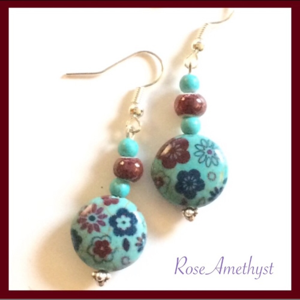 Pretty Patterned Earrings